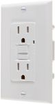 Tamper Resistant GFCI Duplex Outlet White