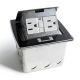 Countertop Pop-Up Boxes 20 Amp GFI BLACK