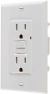 Tamper Resistant GFCI Duplex Outlet White