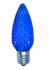 C9 LED Replacement Faceted Blue Bulb (25pk)