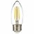 LED Candle Filament 4W B11 Medium Base Dimmable Bulb