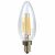 LED Candle Filament 4W B11 Candelabra Base Dimmable Bulb