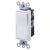 46001 - Decora single pole switch white