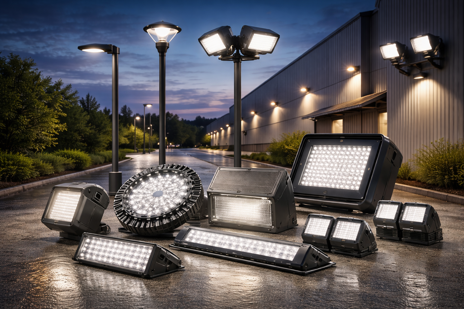 Commercial LED fixtures supplier in Winnipeg - BRITE-LITE